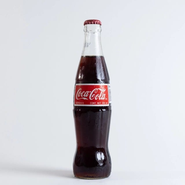 Glass Bottle Soda.
